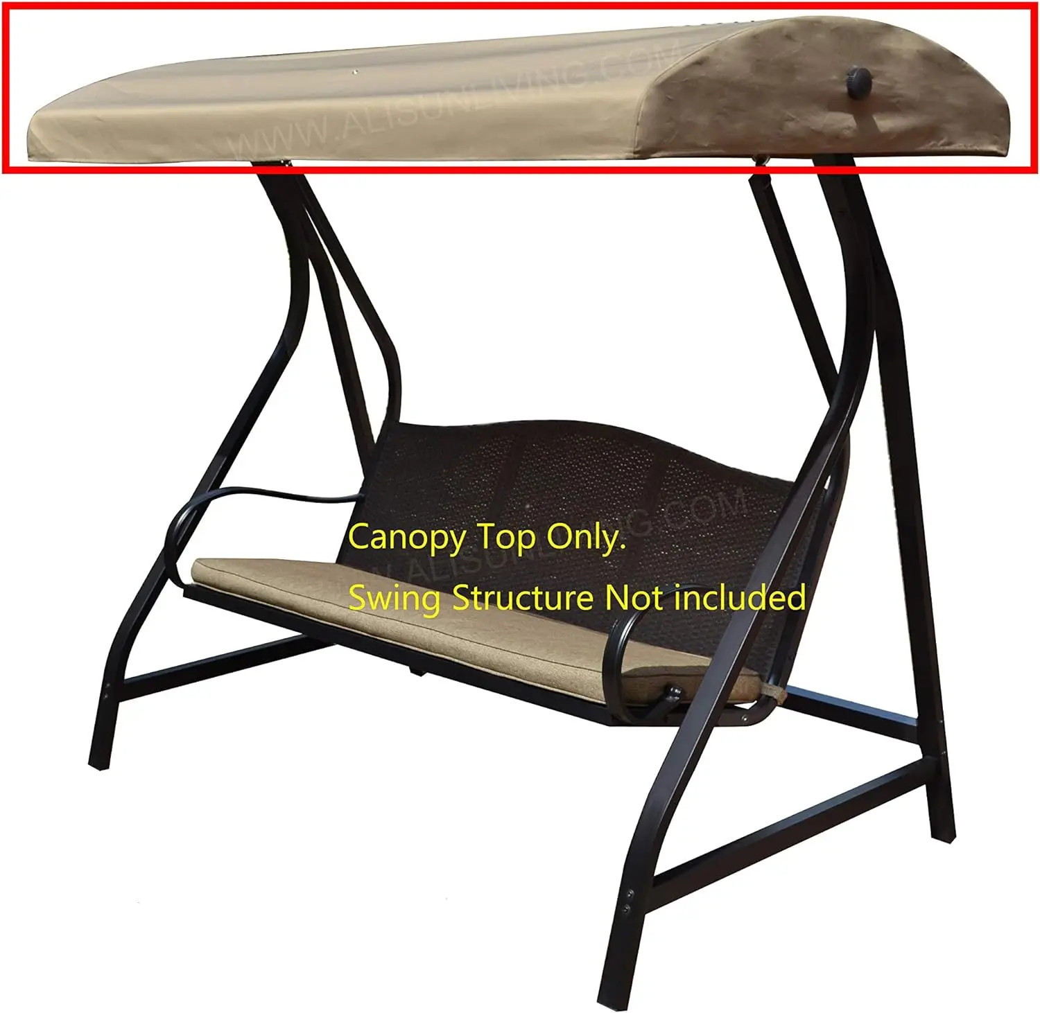 

Canopy Top for GT Porch Swing Model #GCS00229C (Will Not Fit Any Other Swing) Hamick swing chair Sillas de patio exterior Adult