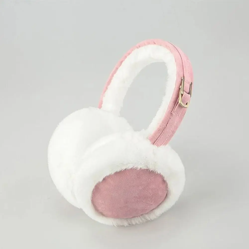 Plush Ear Muffs Warmer Foldable Ear Cover Women Men Winter Warm Earflaps Outdoor Skiing Cold Protection Ear-Muffs Cover warm earmuffs