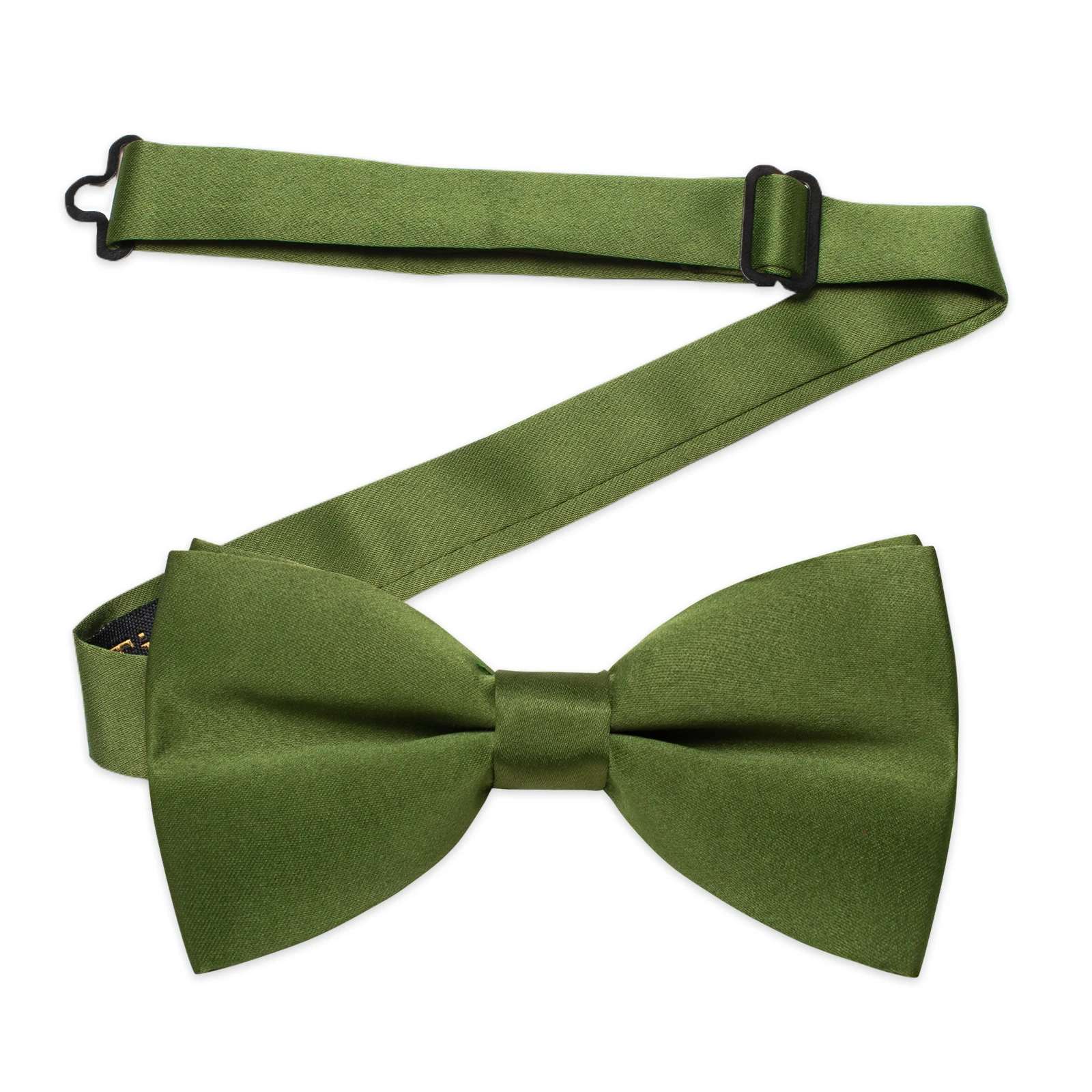 

Pistachio Green Satin Men Boy's Bow Tie Fashion Party Pre-tied Bowtie for Father and Son Adjustable Butterfly Knot Wedding Decor