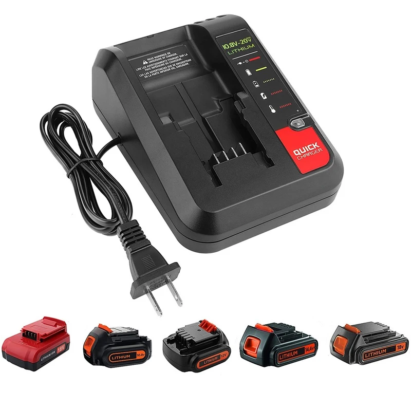 Li-ion Battery Charger For Black Decker 20v charger For Porter - Main Image