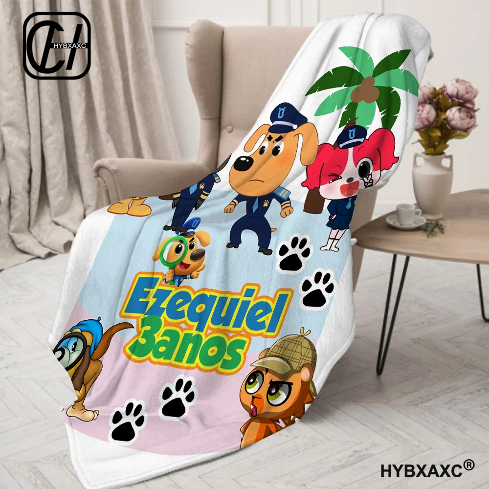 Sheriff Labrador Blanket Soft Warm Flannel Throw Blanket Plush for Bed Living room Picnic Travel Home Couch 3