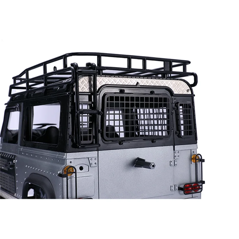 Steel Rear and Side Metal Stereoscopic Window Mesh Protective Net 1/12 RC Car Upgrade Parts For MN D90 MN98 MN99S