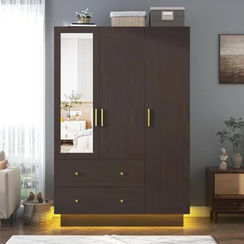 LED Mirror Armoire Closet 1
