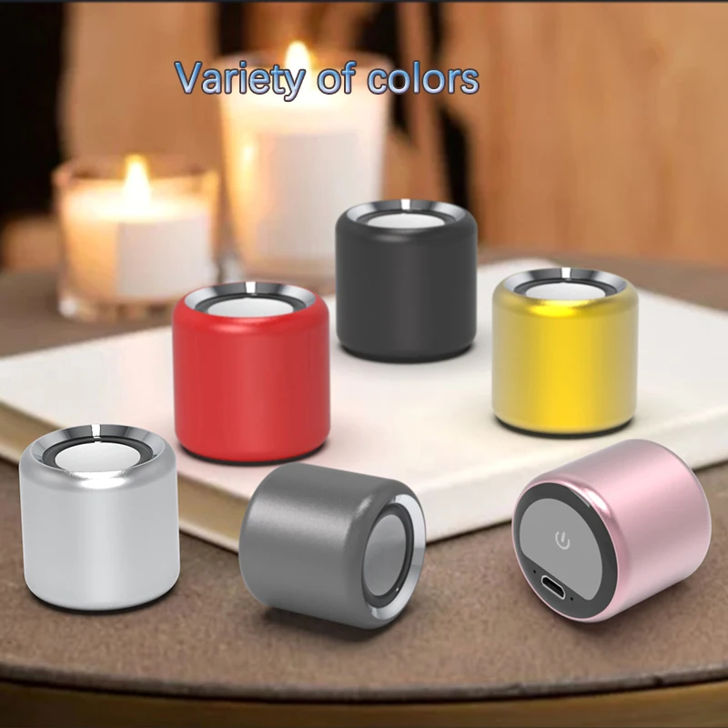 Mini Bluetooth Speaker - Wireless Portable Stereo Sound with Dual Pairing & Built-in Microphone