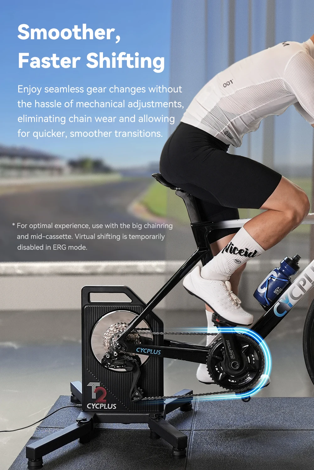 CYCPLUS BC2 Bluetooth Wireless Shifter for Smart Bike Trainer