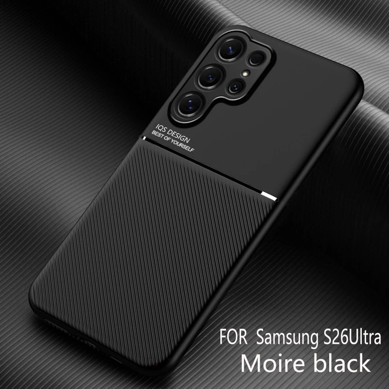 Slim Lightweight Magnetic Leather Shockproof Matte Cover Case