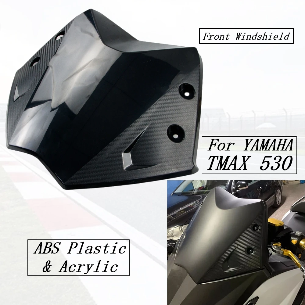 

For YAMAHA TMAX 530 2012 - 2016 Windshield Motorcycle Wind Shield Sporty Decoration Windscreen TMAX530 T-MAX 530 Acrylic