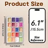 Shimmer 20 Colors Watercolors Paint Set,Sparkly,Metallic, Glitter Solid Water Color Paints for Artists, Students, Hobbyists 6