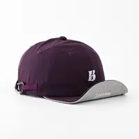 Casquette rétro à visière rabattable en forme de lettre B, casquette de travail, casquette de baseball à visière courte de style japonais pour femmes et hommes avec crochet. 2