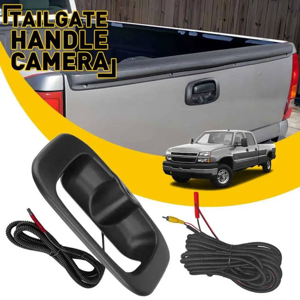 

Tailgate Handle Backup Camera Replacement 15228539 Rear Liftgate Latch Handle Reversing Backing Camera Tailgate Kit