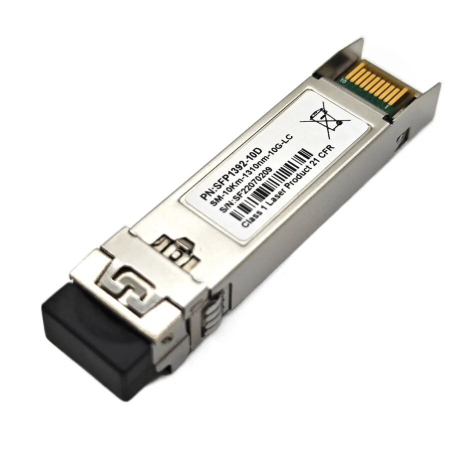 Fiber Transceiver Module 10G Single Mode SFP+ LC for Cisco Ubiquiti Mikrotik D-Link TP-Link