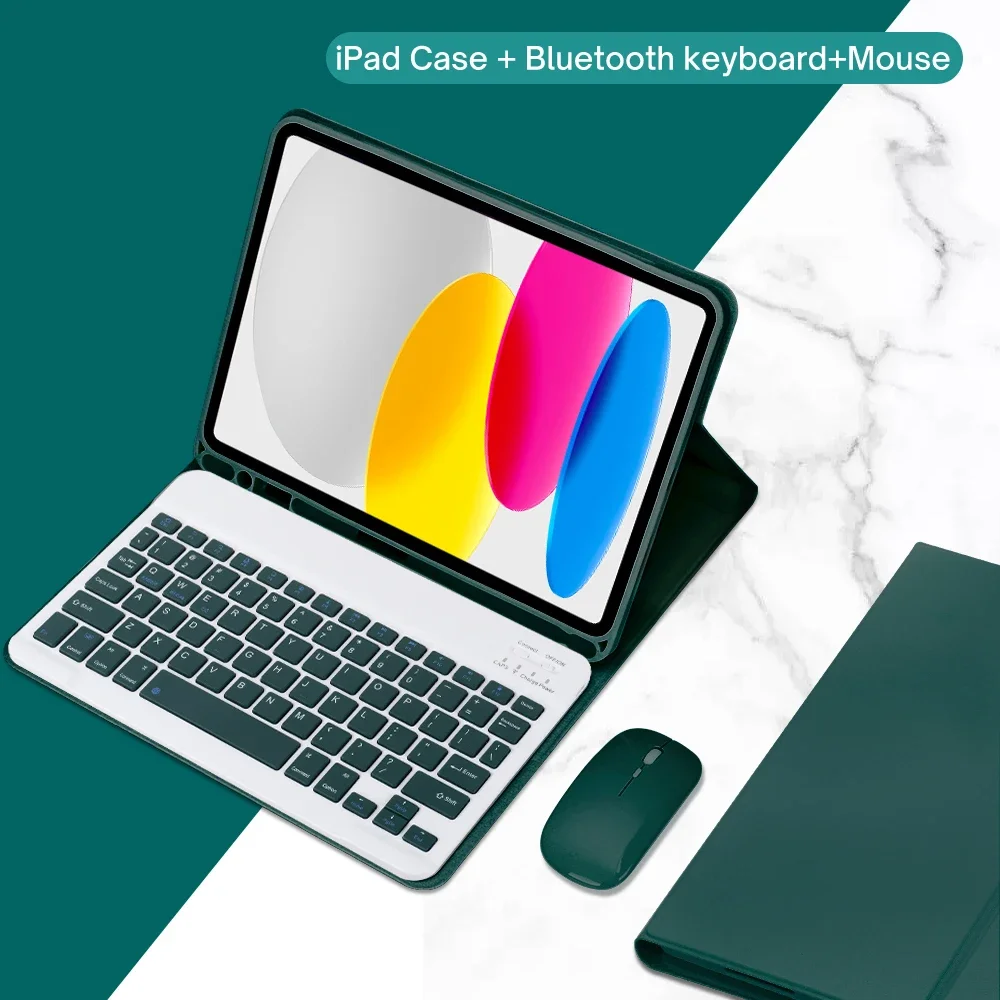 Sleek Wireless Keyboard Case with Stand