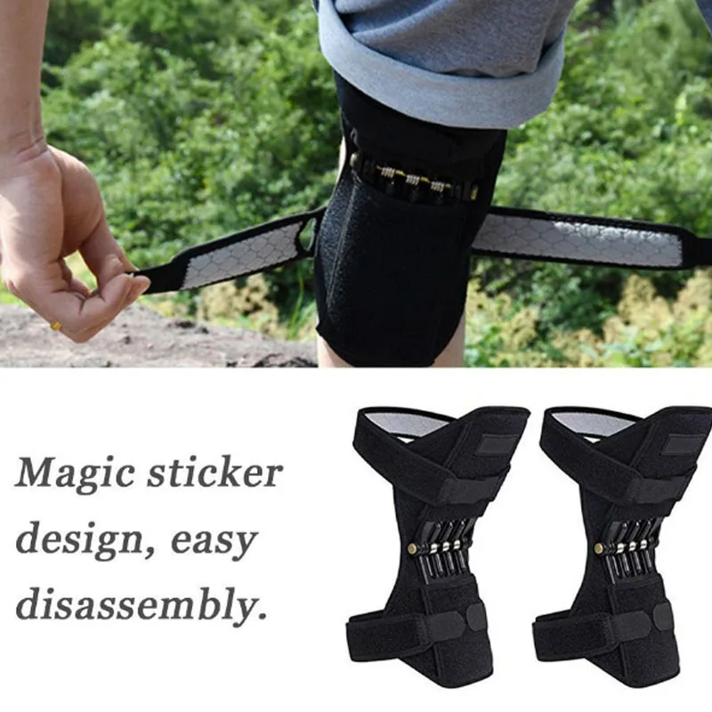 1 Piece Knee Protection Booster Power Support Knee Guard Strong Rebound Patella Joint Protection Outdoor Sports Guard