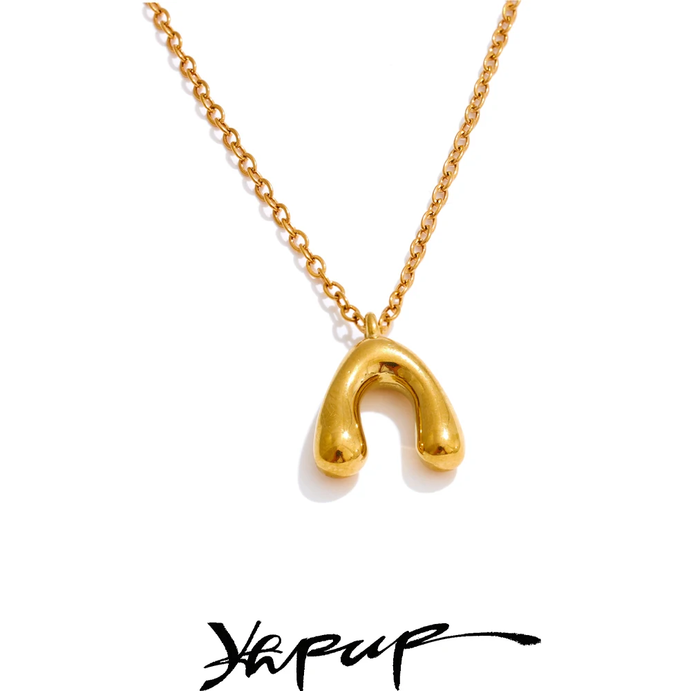 Yhpup Stainless Steel Pendant Necklace