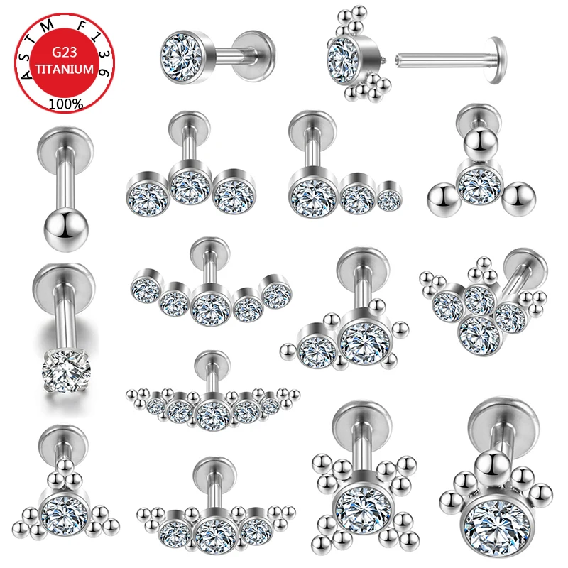 Clous D Oreille A L Unite Titane 527009 main image 0