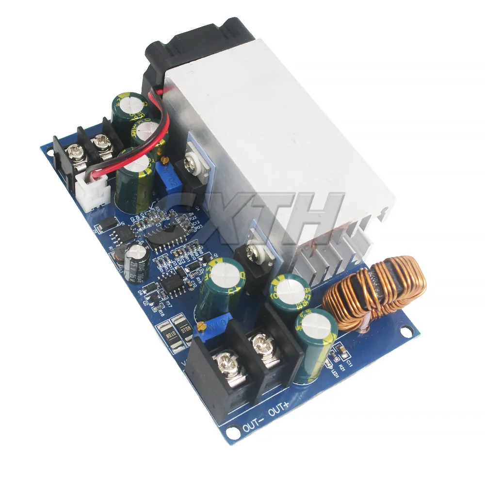 DC 12V-75V  5V 12V 24V 48V 25A 600W 고전력 조절 가능 스텝 다운 전원 모듈 벅 컨버터 정전류 충전