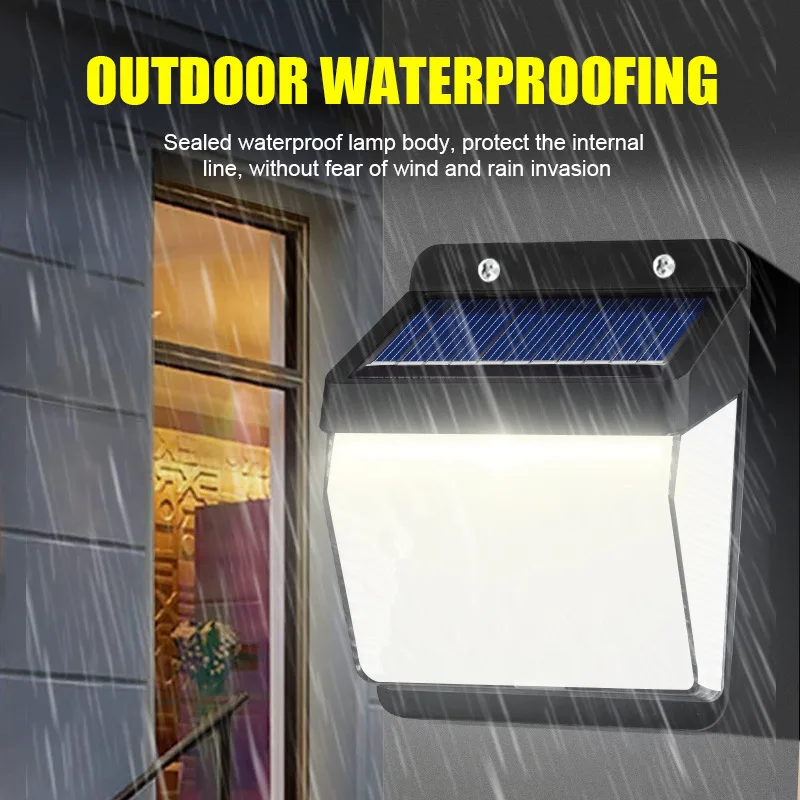 Description Picture 4 of itemOutdoor Mini Solar LED Wall Lamp With Light Sensor Household Waterproof Balcony Patio Garden Decoration Solar Lighting Lamp