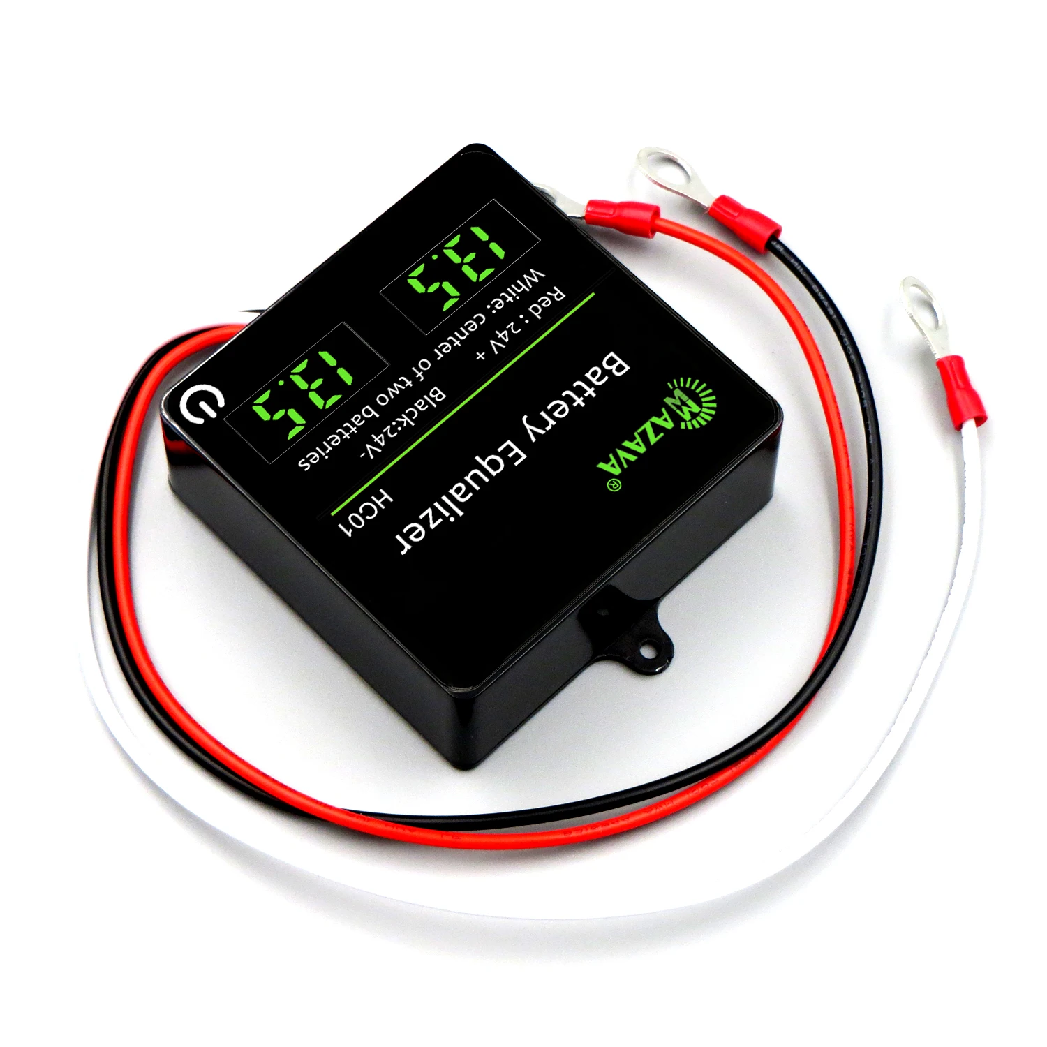 Battery Equalizer MAZAVA HC01 HC02 24V 48V Touch Switch Battery Equalizer Batteries Voltage balancer 4P Active Lead Acid Battery Controller