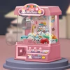 Doll Claw Machine Electronic Arcade Game Indoor Toy with 10 Dolls 10 Capsule Large Claw Catch Toy for Kids 6 Years Old and Up 6