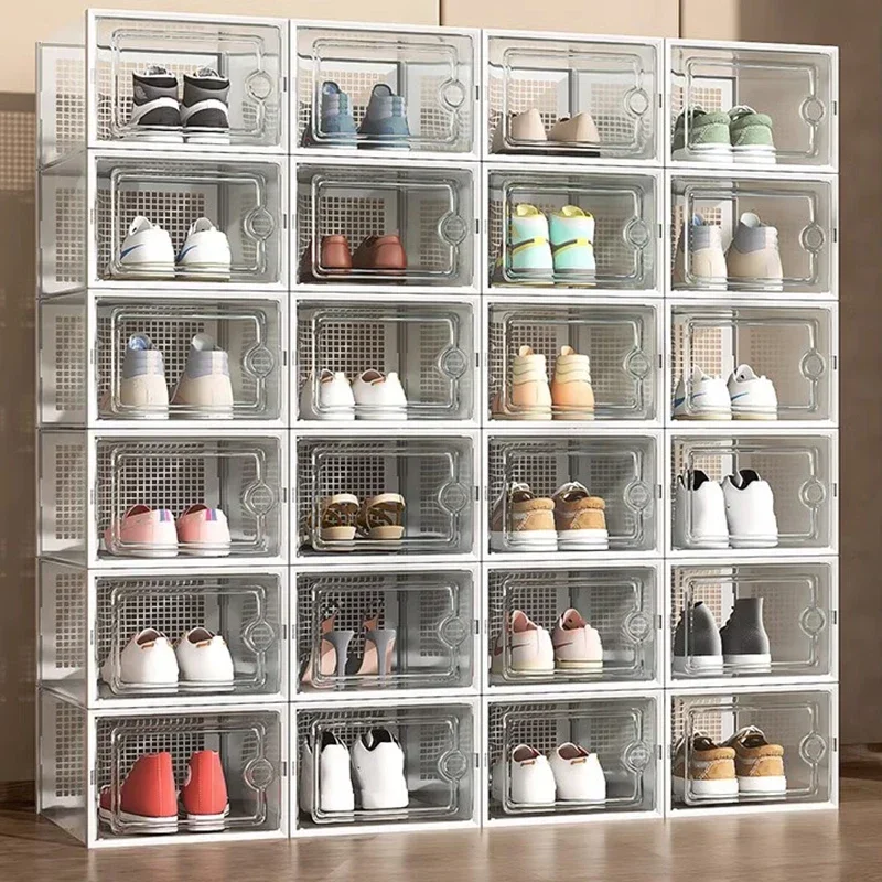 

Ultra Thin Cabinet Shoe Mobile Organizer Box Storage Cabinet Shoe Rack Stand Shelves Muebles Para El Hogar Home Furniture