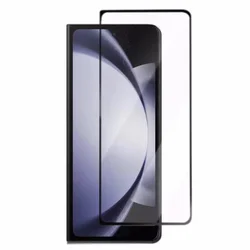 Premium Tempered Glass Screen Protector - Anti - Scratch, Pack of 1/2/3 - 3 Pack (For Galaxy Z Fold 5)