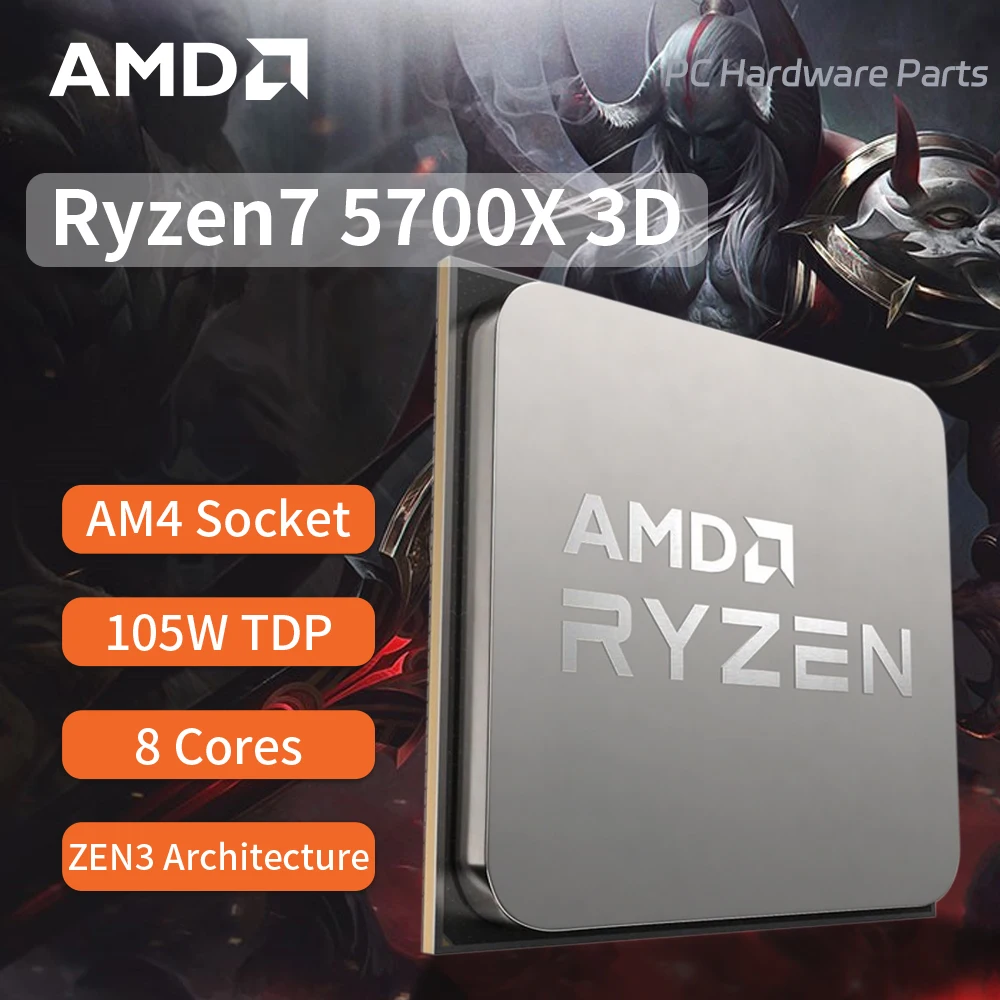 To AMD Ryzen 7 5700x3d CPU: 최상의 게임 성능 제공