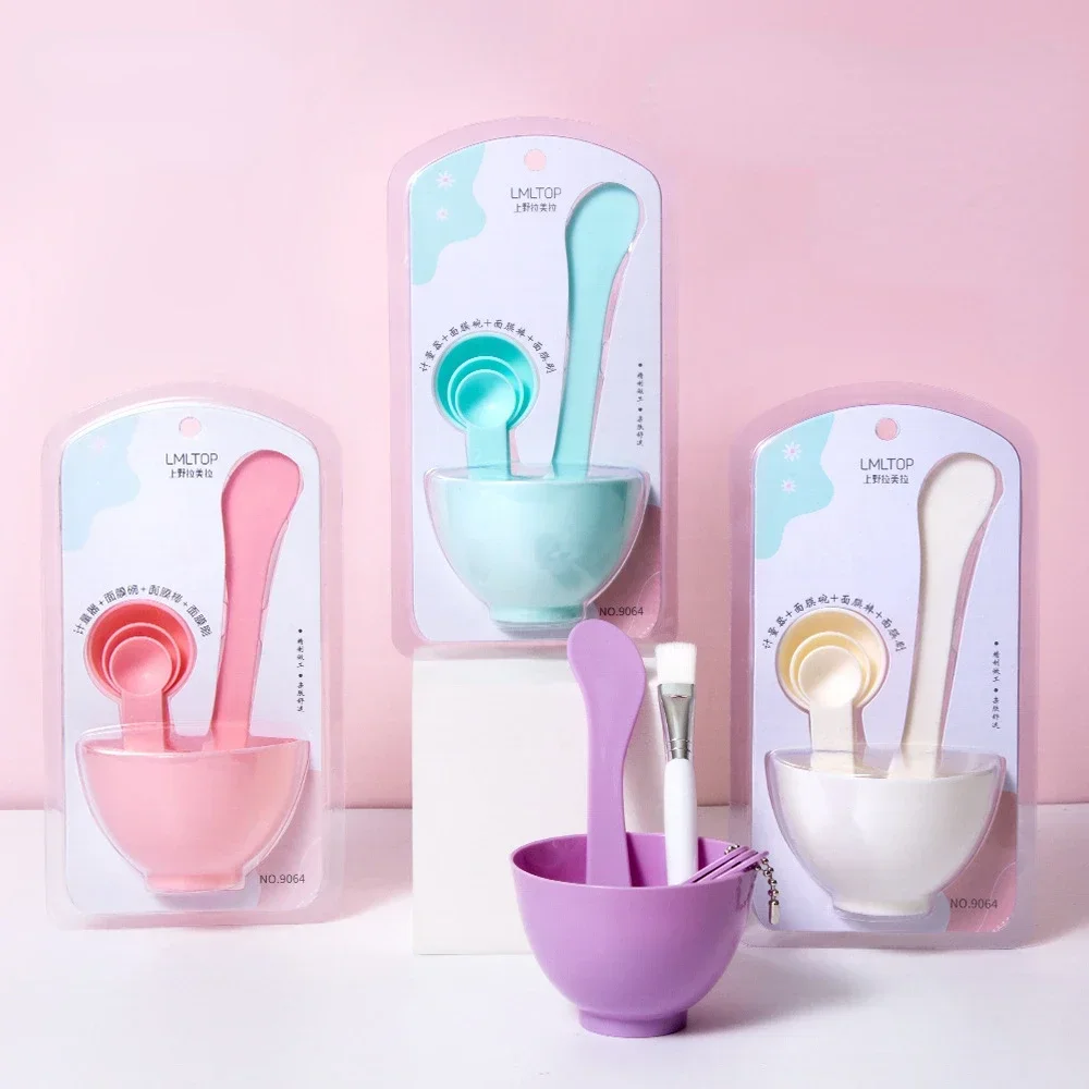 6 Bols En Silicone Pour Masques Faciaux DIY - Empilables, Faciles à Nettoyer, Idéaux Pour Soins Beauté à La Maison