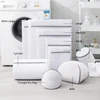 Mesh Laundry Bag Polyester Laundry Wash Bags Coarse Net Laundry Basket Laundry Bags for Washing Machines Mesh Bra Bag 4
