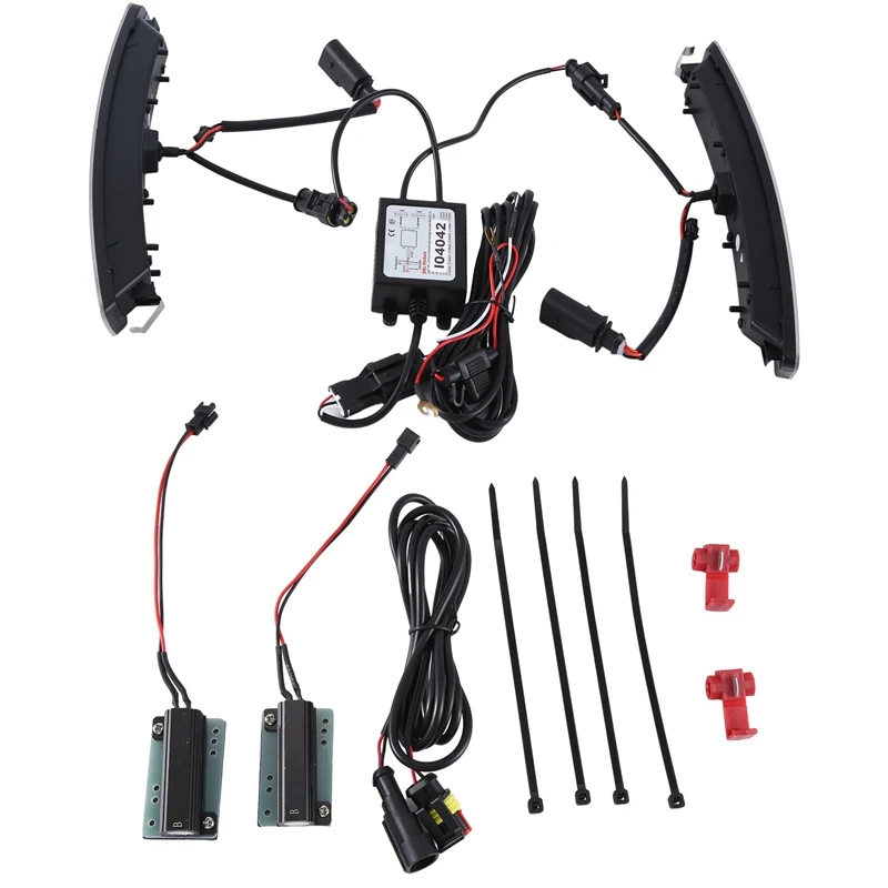 

Clear LED Turn Signal DRL Daytime Running Light With Amber Turn Signal Lights For VW Beetle 2006-2010 Car Parts Supplies