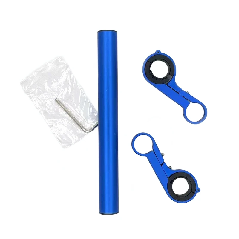 Bicycle handlebar extender 20/30cm Bicycle Handlebar Extended Bracket Aluminum Alloy MTB Bike Headlight Mount Extented Bar Cycling Expansion Extender Rack