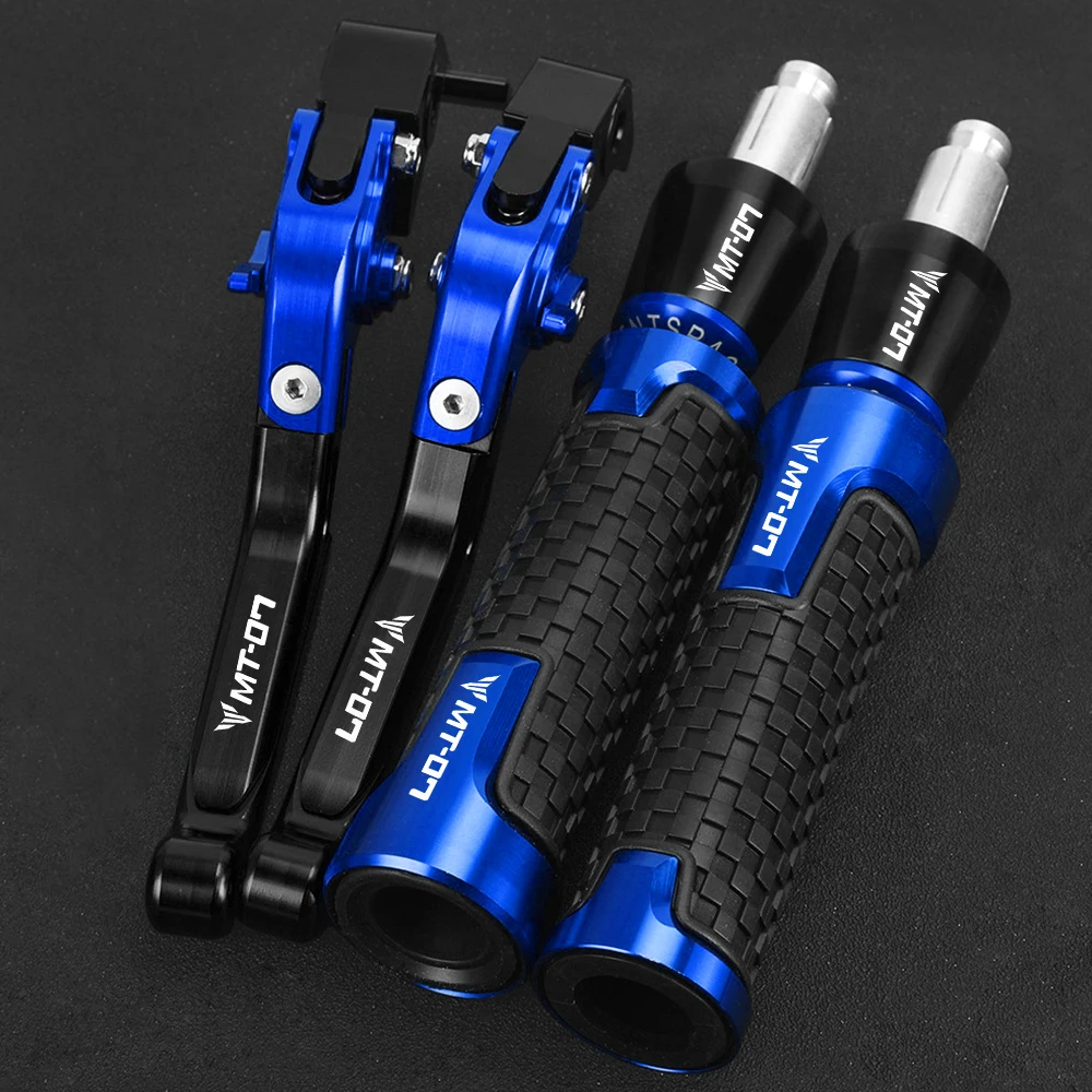 

For Yamaha MT-07 FZ-07 MT 07 FZ07 Motorcycle Brake Clutch Levers Handle grips MT07 FZ 07 2014-2023 2024 2022 2021 2020 2019 2018