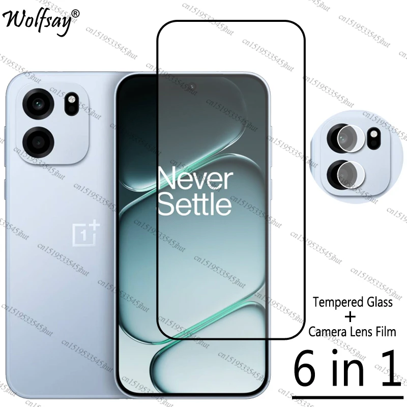 Premium Full Cover Tempered Glass Screen & Camera Protector Set