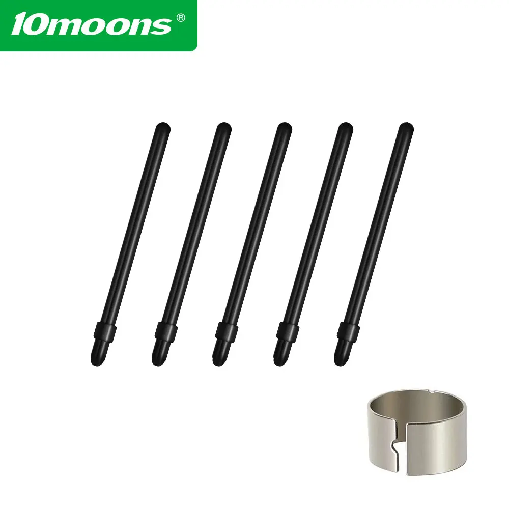 드로잉태블릿 태블릿 스타일러스 드로잉 10moons 교체용 펜촉, 5 팩 드로잉태블릿 태블릿 스타일러스 드로잉 10moons 교체용 펜촉, 5 팩