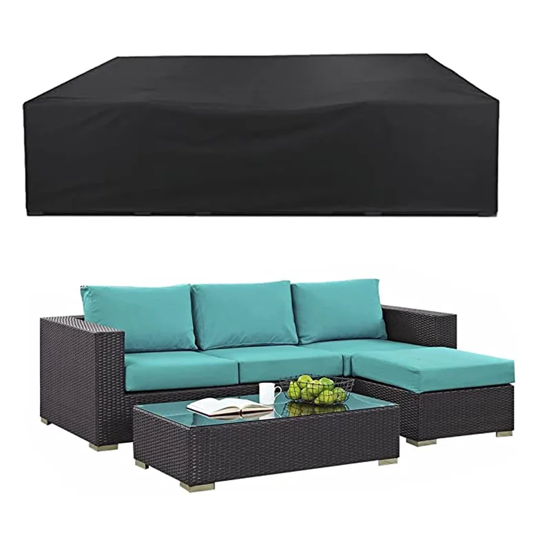Outdoor furniture cover, table and chair cover, sunscreen waterproof garden furniture garden table and chair dust cover