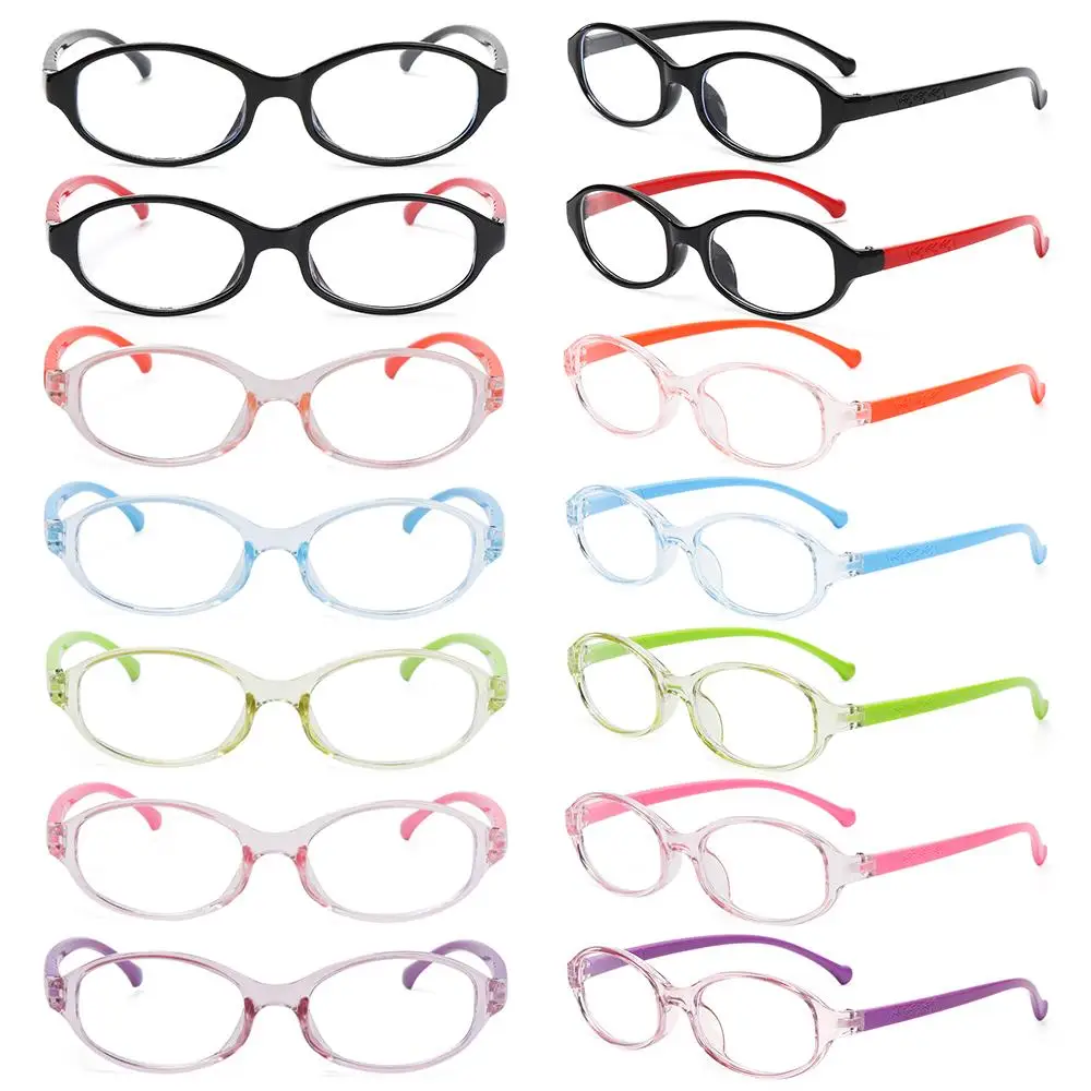 Anti-blue Light Kids Glasses Optical Frame Children Boy Girls Computer Transparent Blocking Anti Reflective Eyeglasses