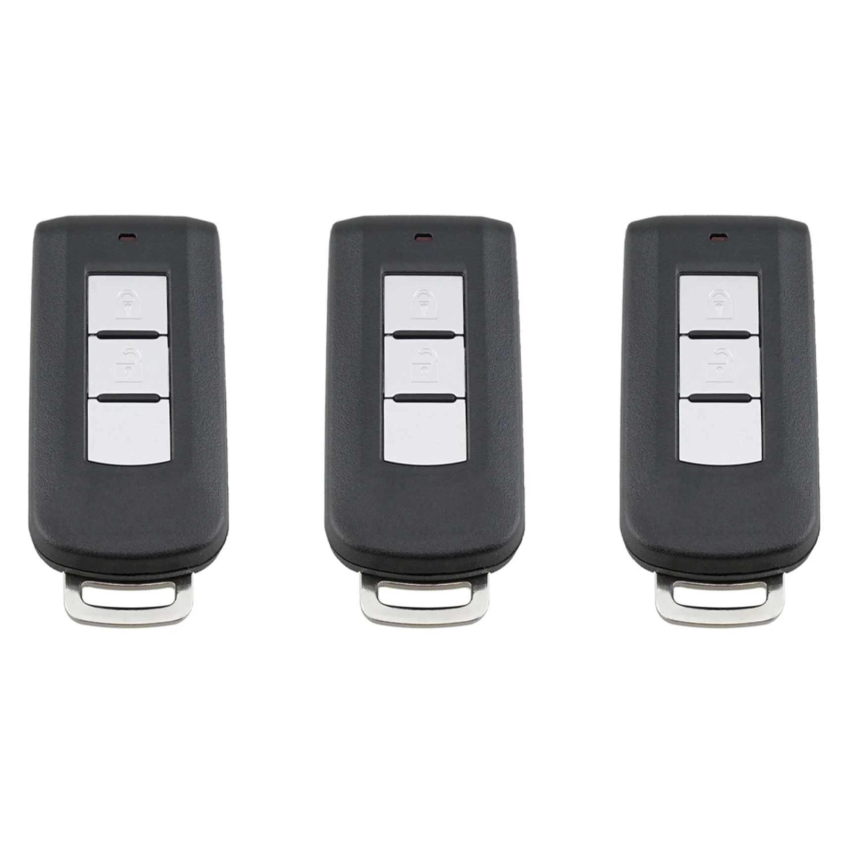 

3X для Mitsubishi Montero L200 2015-2020 Φ 2 кнопки 433 Мгц дистанционный ключ-брелок ID46 чип