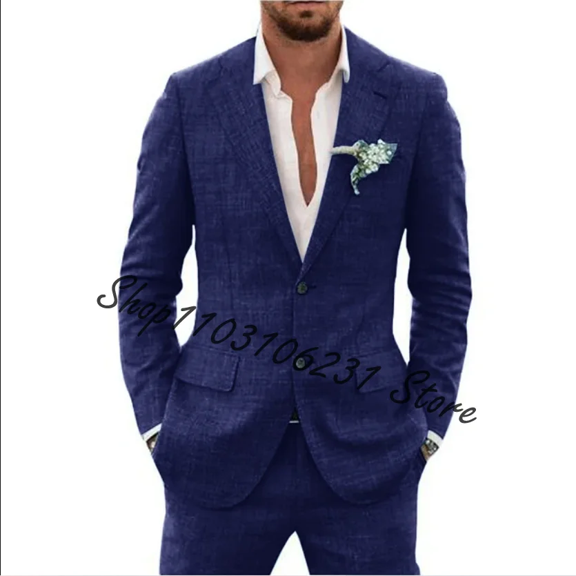 Legújabb Gyolcs Apaállat kabát nadrágot Lezser Fiatal házas tuxedos esküvői men's suits 2 pièces Csekély illeszkedő beste férfiak suits Viselet homme Igazság