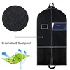 Garment Bags 2 Pack 43 Inch Garment Bags For Storage Travel Nonwoven Fabric Dress Bag Suit Bag Garment Bag With 2 Large Mesh Poc 4