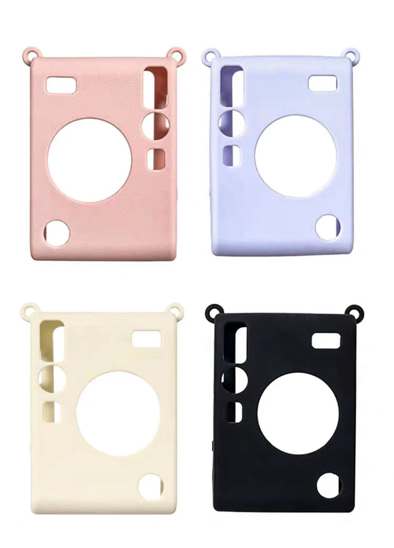 Camera protective Case for Fujifilm Instax MINI EVO Soft Silicone Case Shoulder Strap Dustproof waterproof Cover Bag Pouch