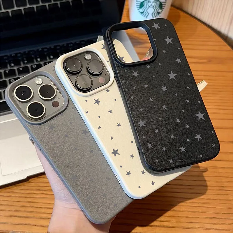 Universal Gray Stars Shockproof Soft Phone Case - Stylish and Durable Cover