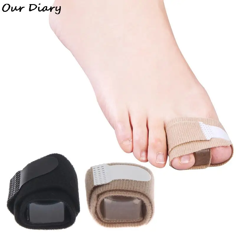 

New 1pc Toe Wraps Bunion Corrector Splint For Broken Toe Gel Tape Big Toe Separators Bandages Brace For Overlapping Toes