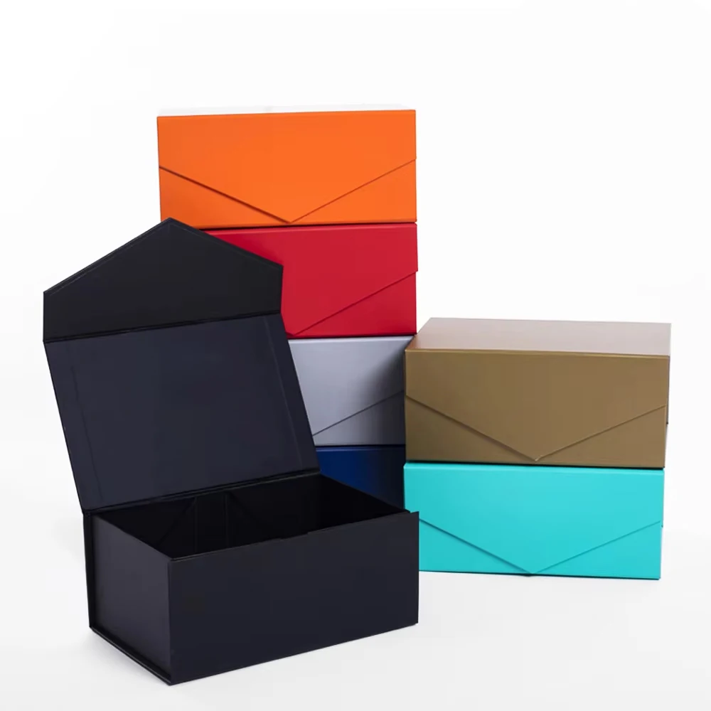 Collapsible Magnetic Gift Box with Lid – Large Rectangle Storage Box for Bridesmaid & G... - SKU FGB60968 - UGI Packaging