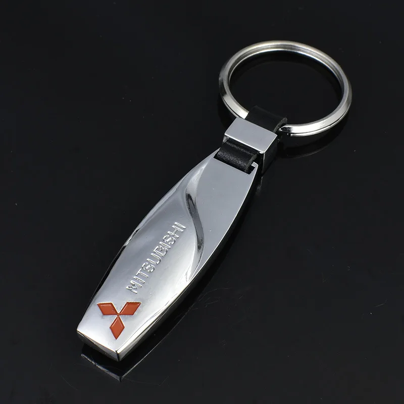 

Car Keychain Keyring Key Ring for Mitsubishi Lancer Ex Mirage V33 G4 26 OTO ASX L300 Montero L200 EVO Pajero Galant Accessories
