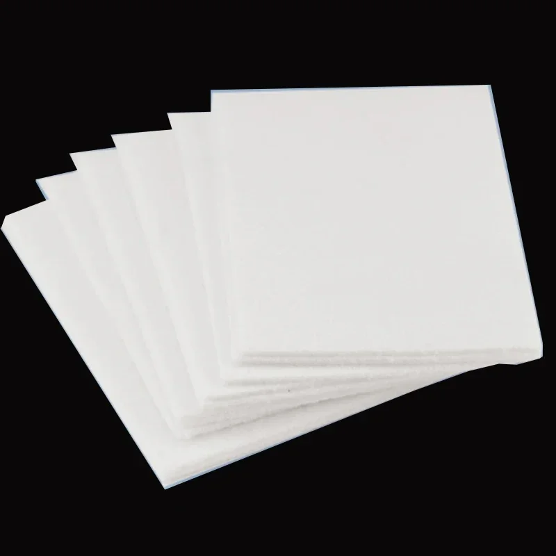 20 Sheets A4 Ceramic Fiber Papers Square Microwave Kiln Paper Glass Fusing Paper for Household DIY Craft 210&times;297&times;1mm