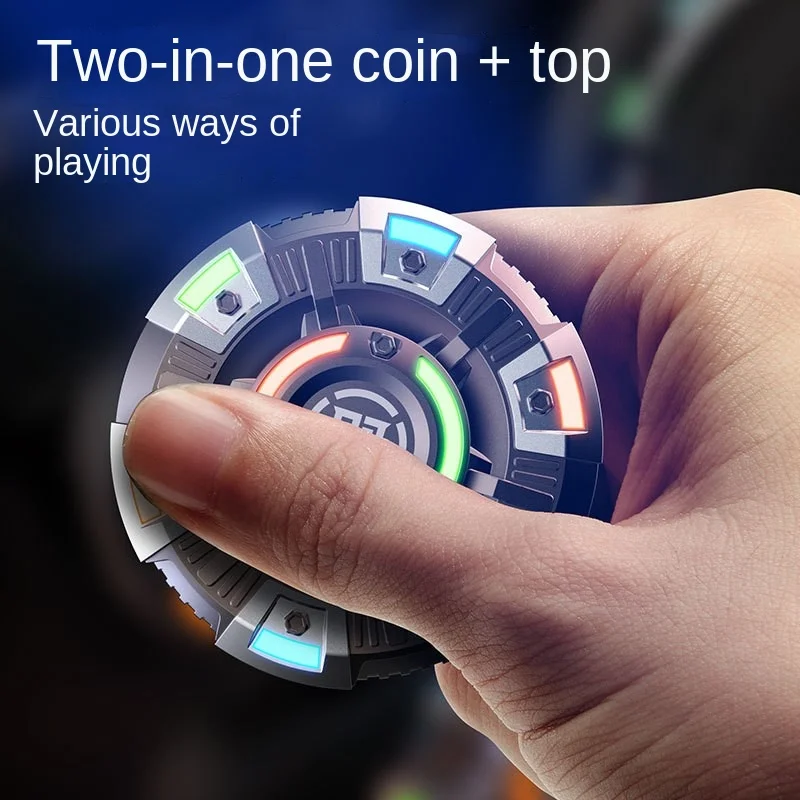 Fidget Spinner Cute Count Invader Fingertip Gyroscope - Multi-Functional Decompression Adult Desk Toy