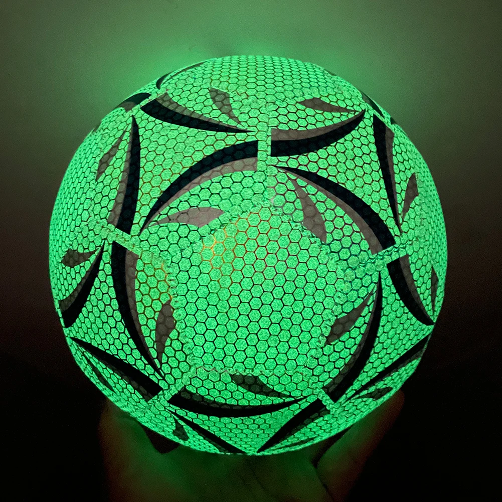 Generic Luminous Reflective Soccer Ball Training Competition Balls