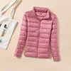 Women Light Short quilted Duck Down Jacket Feather Puffer Parkas Plus Overcoat Windbreaker Winter Cold Pressure Down Coats 5