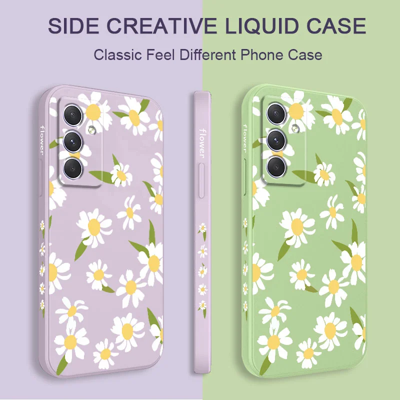 Flying Daisies Floral Phone Case
