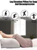 Inflatable Leg Pillow For Travel Camping Sleeping Foot Pillow Elevation Leg Pillows Portable Wedge Pillow Knee Cushion PVC Neck 2