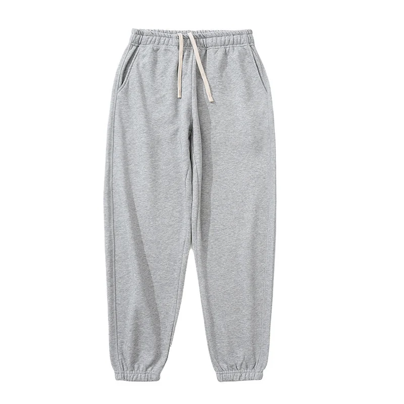 New Sweatpants Mens Pants Korean Man Loose Harajuku Black Casual Cotton Pants Streetwear Sport Trousers Joggers Oversize Sport